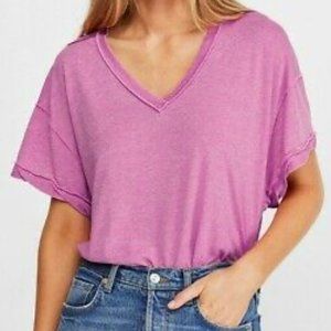 FREE PEOPLE Electric Bloom NWT T-Shirt Size S